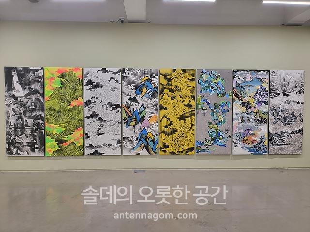 광화문 일민미술관 야간유람: 전시회, 한국화를 꺼내들다. 17