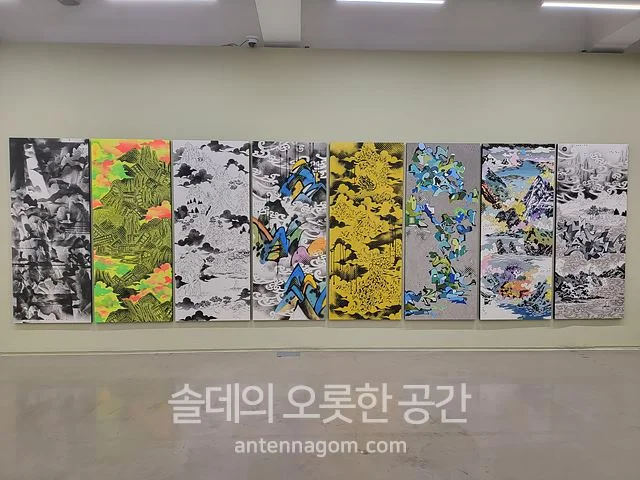 광화문 일민미술관 야간유람: 전시회, 한국화를 꺼내들다. 9