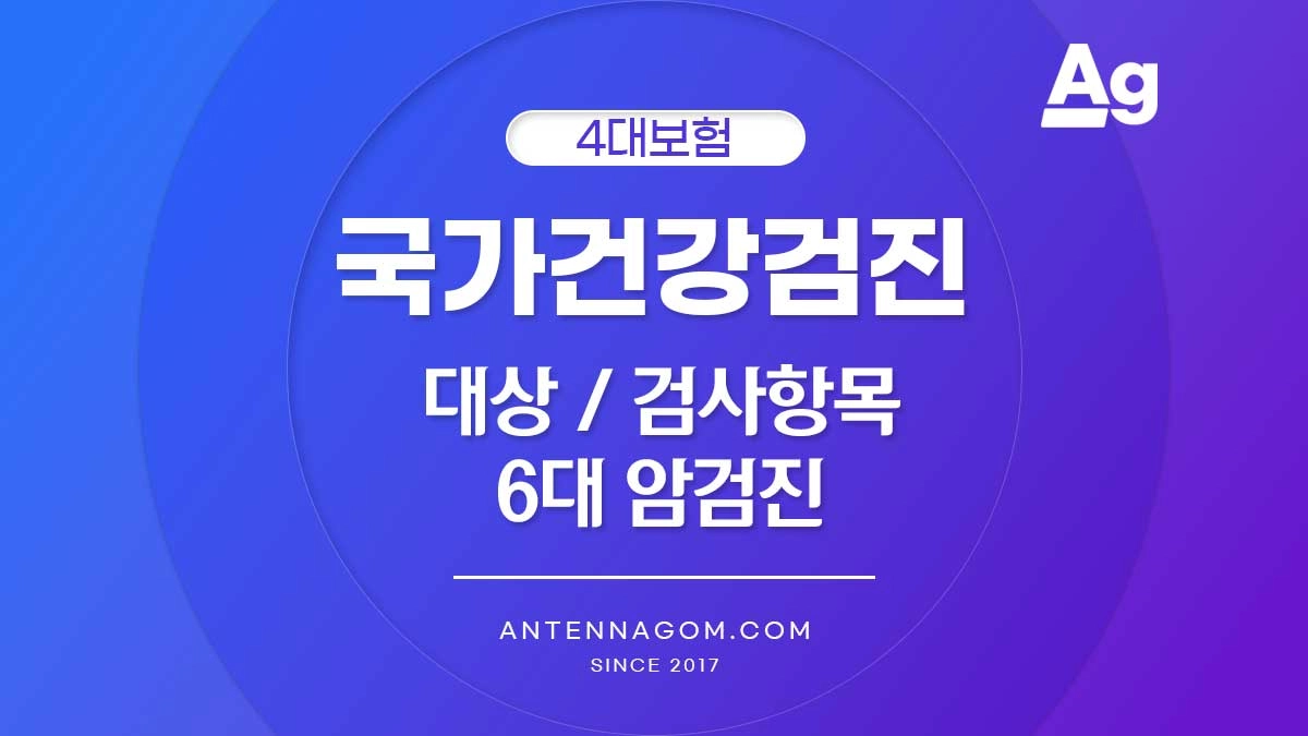 국가 건강검진 대상