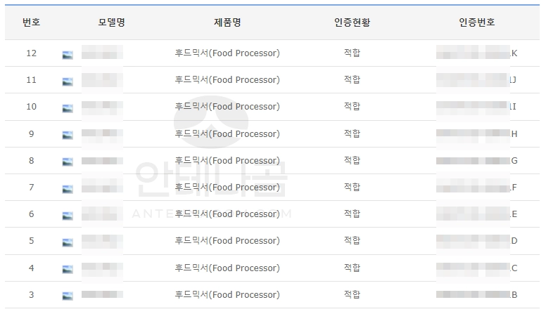 KC인증 번호 조회 방법 (리콜제품, 동일제품 확인하기) 2