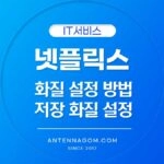 넷플릭스 화질 설정 방법