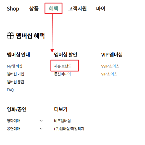 kt 제휴 브랜드