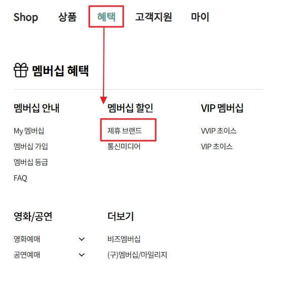 kt 제휴 브랜드