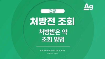 처방전 조회