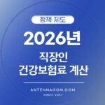 직장인건강보험료 계산
