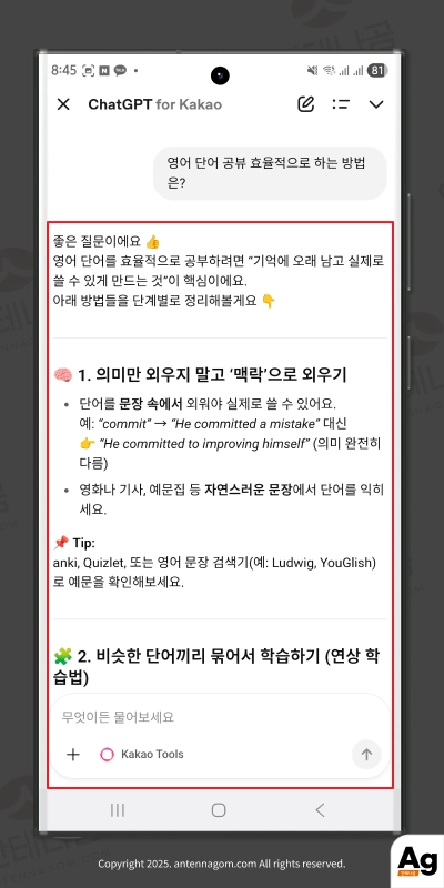 챗GPT로 물어보기