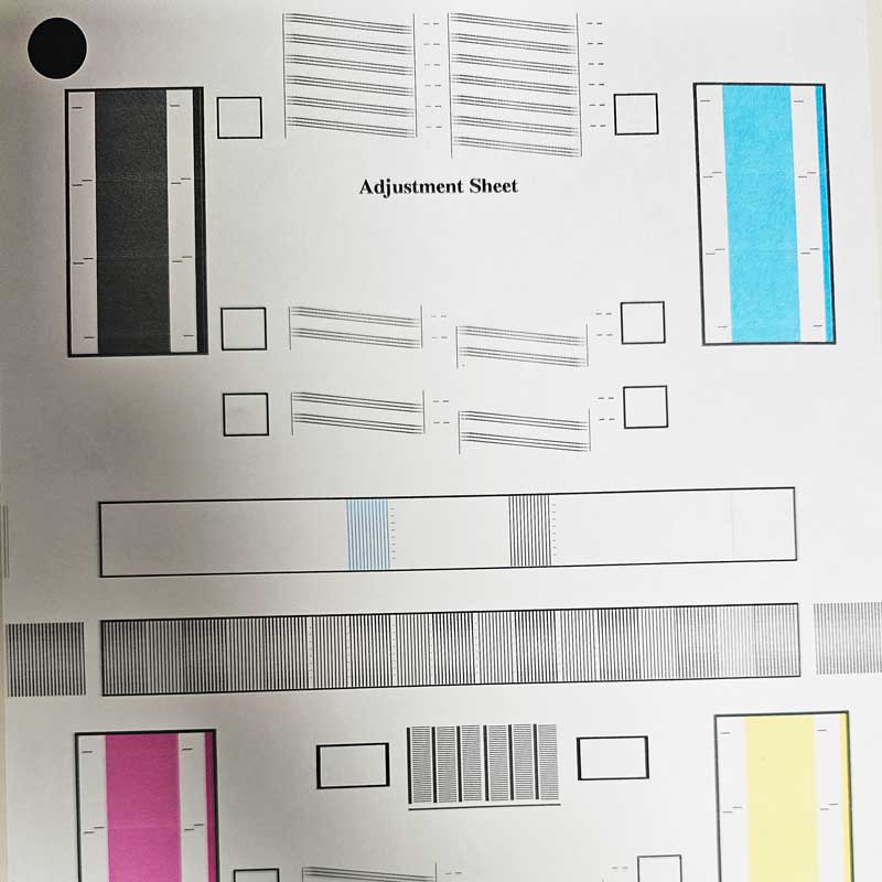 브라더 T730DW 첫 인쇄물 품질
