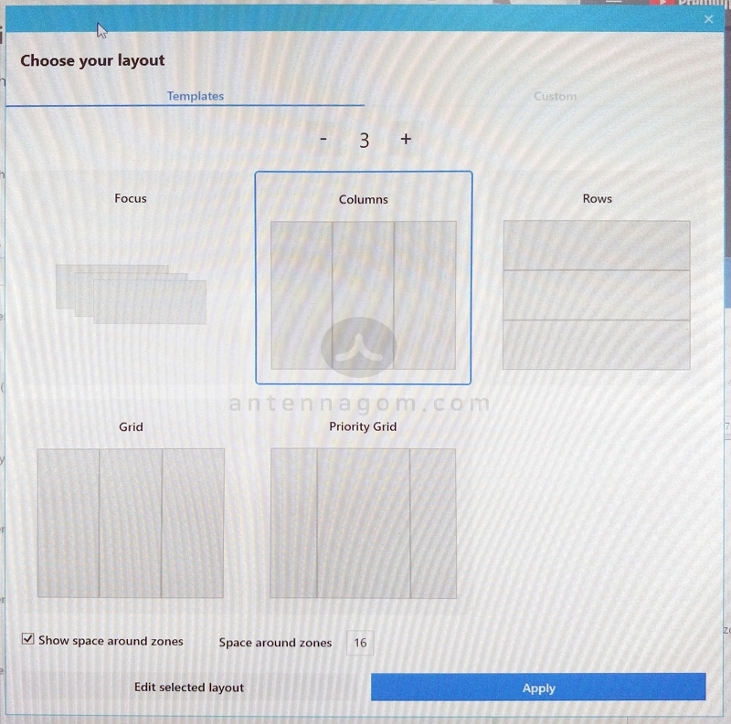 마소 PowerToy 윈도우10 모니터 3분할 쉽게 하기 8