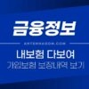 내보험 다보여 / 가입보험 보장내역 조회 한번에 보기 1