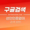 구글 성인인증 없이 검색하는 방법 (세이프 서치) 1