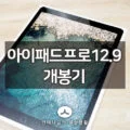 아이패드 프로 2세대 12.9 LTE버전 (2017) 개봉기 4