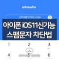 아이폰 스팸문자 차단 방법 (iOS11 신기능) 61