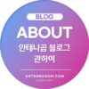 안테나곰 블로그에 관하여