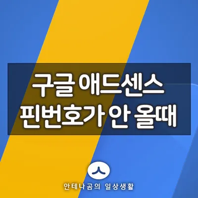 애드센스_핀번호_1