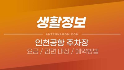 인천공항주차요금