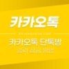 카카오톡 채팅방 / 단톡방 입력창 잠금 방법 (대참사 방지) 2